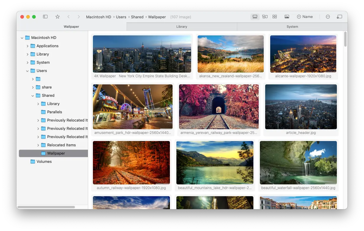 FlowVision macOS アプリのプレビュー